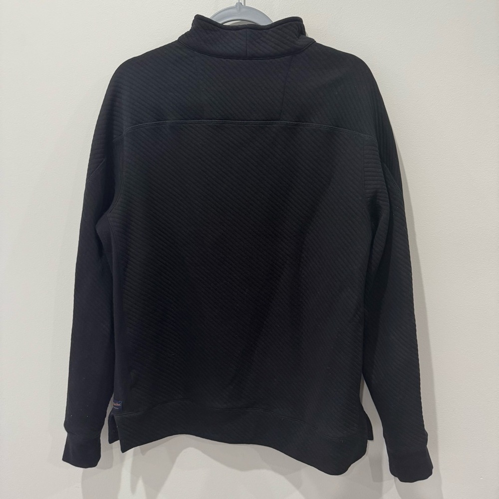 Good Man Size Medium Quilted Black Quarter Zip - Picture 5 of 6